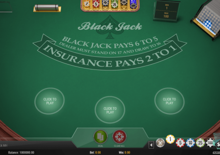 Single deck blackjack mh
